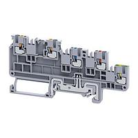 Altech CPSTG1.5/4L-110-240V Sensor and Actuator Terminal Block DIN Term Blk PushIn Sensor Actuator 4Con