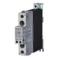 Carlo Gavazzi RGH1A60D15KKE Solid State Relays 1-pole DIN-rail mount SSR, E-layout, Zero-cross switching, Operating voltage (Ue): 42 - 660 Vac (1600 Vp), Rated current (Ie): 23 Aac, Control voltage (Uc): 4 - 32 Vdc, Built-in overvoltage protection, High I2t