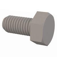 Essentra Components 50M100150J020 Machine Screw Hex Unslotted Bolt, M10 X 1.5 Thread, 20MM Lg