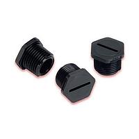 Heyco 3401 Threaded Plug LTTP PG21 GRY INTEGRAL RING