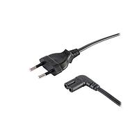 Same Sky (formerly CUI Devices) AC-C7-R-W EU AC Power Cord AC Cord Europe, C7 for C8 inlet RA, HO3VVH2-F 0.75MM/2, 2M, White