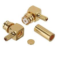 Winchester Interconnect 3616-900-A0001Z RF Connectors SMP R/A Plug, Non-Magnetic Connector, Micro Coax
