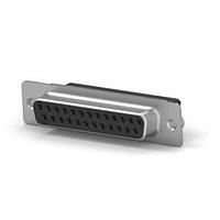 AMP Connectors - TE Connectivity 745886-1 Receptacle RECP FULL MTL SHL 25 clinch nuts