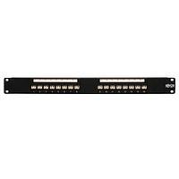 Tripp Lite N490-016-LCLC Fiber Optic Connectors 16P LCLC FBR PTCH PNL,1U