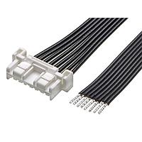 Molex 221959-1083 Discrete Wire CLIKMatetoPigtail (OTS) Cable Asmbly 2mm Ptch Sngl Row 300mm Lngth 8 Ckts Wht