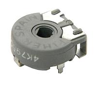 Amphenol Piher PS15TV50-103A3030-PM 15 mm Trimmer Potentiometer Rotary potentiometer Carbon 10K Ohm Resistance 30% Tolerance 0,25W 15mm Linear Analog Vertical adjust SMD Reel