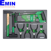 TOPTUL GED1322 Hammer, Punch, Hacksaw & Pliers Set (13 pcs)