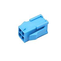 Molex 46993-0440 Power MiniFitJr Plug w/Ers DR GW 04Ckt Blu