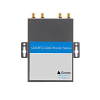 Siretta QUARTZ-GOLD-GW21-LTE4(EU) + ACC Routers QUARTZ-GOLD GIGABIT ROUTER 4G/3G EU FREQ, GPS/WIFI/2 LAN/1 SIM, 1 x RS232 + ANTENNAS/PSU/LAN CABLE