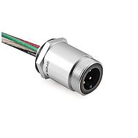 Amphenol SINE Systems P29059-M.5 AC Power Cords RCPTCL TRUNK 10AWG M 1/2-14 SINGKEY .5M