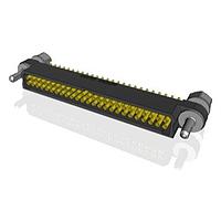 Amphenol Socapex MHDAS2F050YDE60 Connectors Micro HDAS 50 female straight pc tail contacts50 position socket1.27 mm 2 row straight