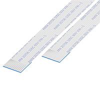 GCT (Global Connector Technology) 05-14-A-0203-A-4-06-4-T FFC / FPC Jumper Cables 0.5mmP. FlatFlexCble, 14Contact, Conductor SameSide, Len203mm/8in, Tin Plt