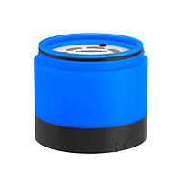 Banner Engineering SG-TL70B-B Basic Modular Tower Light TL70 Basic Light Module; Color: Blue; Voltage: 12-30 V dc; Environmental Rating: IP65; Steady On/Flashing; Black Housing