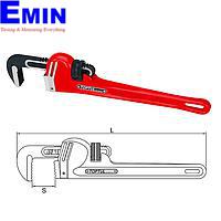 TOPTUL DDAB1A24 Double-End Truck Wrench W/Bar (6PTxSquare) (24")