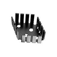 Aavid 501303B00100 Component Diamond Shaped, Basket Heat Sink for TO-3, Black, 12 Degree C/W, 47.75x12.70mm