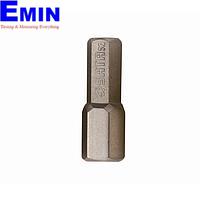 SATA 59256 1/4" Dr. 25L Bit Hex 6mm x 25mm (5pc/pack)