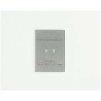 Chip Quik PA0169-S Sockets & Adapters MiniSOIC-10Stainless Steel Stencil