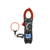 CEM DT-3385 Professional Heavy Duty AC/DC Autoranging Clamp Meters with Flexible Clamp (AC-1000A, AC/DC-1000V True RMS)
