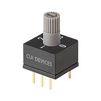 Same Sky (formerly CUI Devices) RDS7-4S-1065-73-D-67 DIP Switches 4 Position Through Hole 2.54 mm Pitch IP67 7.3 mm Actuator