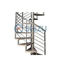ShiZu STB-THANG3 Stainless steel spiral staircase