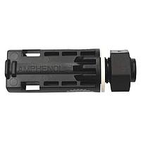 Amphenol Industrial H4SMM2DM Housings MALE H4 PLUS BULKHEAD CONNECTOR FOR 2.5SQMM/14AWG COLD FORMED CONTACT INCLUDED,400/BAG