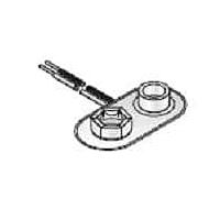 Eagle Plastic Devices 121-0826/T-GR I Type Battery Snaps T 8" 26AWG