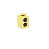 Molex 1301370088 Outlet Boxes OUTLET BOX 2-DUPLEX 5-15 PORTBLE
