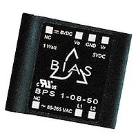 Bias Power BPSX 1-08-00 AC-DC Power Modules 1W 8V SINGLE 85-265V Extreme Temp