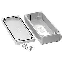 Hammond Manufacturing 1590Z063GY Thick Wall Heavy Duty Aluminum 5.9x1.03x2.6"Grey