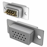 NorComp 780-M15-203L001 High Density D-Sub Connectors 15P HD FEMALE IP67 SOLDER CUP