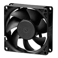 Sunon MF80252V2-1000U-A99 Axial Axial Fan, 80x80x25mm, 24VDC, 37CFM, 0.15"H2O, Vapo, Wire, Auto Restart