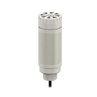 Banner Engineering CL50GRYANC Column Lights Column Light: Gray Housing: 3-Color Audible Indicator; Voltage: 18-30 V dc; Environ. Rating: IP50; Input: NPN; Colors: Green Red Yellow; 2 m (6.5 ft) Integral Cable