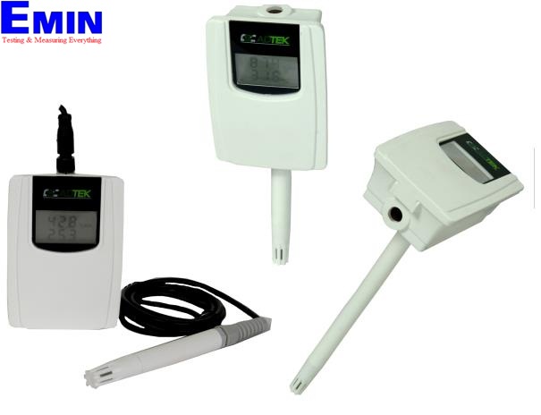 Industrial humidity transmitter and sensor devices for environmental monitoring