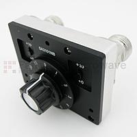 Fairviewmicrowave SA3101NB   0 to 31 dB Step Attenuator With a 1 dB Step N Female Connectors Rated Up To 2.7 GHz and Up to 2 Watts in a Dial Design