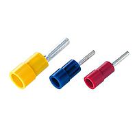 KS Terminals PTVY1-12 Pin Vinyl, Molded Easy Entry Pin, 22-16 AWG, F=12 mm