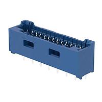 Molex 503159-1404 Headers & Wire Housings 1.5W/BSGLDIPSTRecAssy14CktW/BosWKnkBlue