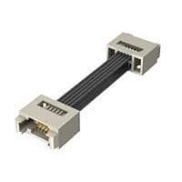 Samtec T1SD-02-28-GF-23.3-D1 Rectangular Cable Assemblies 1.00 mm Micro Mate(TM) Double Row Discrete Wire Cable Assembly