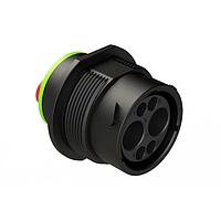 Amphenol SINE Systems AHDP04-18-06PN-SRAC030 Connectors DURAMATE PLASTIC, AHDP, SRA