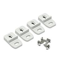 Hammond Manufacturing MF0060 Hardware POLY MNTING FEET KIT CLOSED SLOT