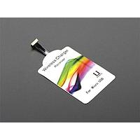 Adafruit 2114 Wireless Charging - Receiver Universal Qi Wireless Charging Module - 20mm Reverse MicroUSB