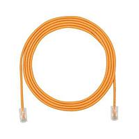 Panduit UTP28CH5MOR Cat 5e Copper Patch Cord, Cat 5e (SD), 28 AWG,