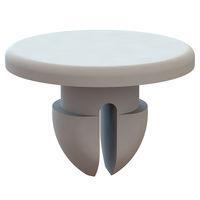 Essentra Components 27PIF0101 Push-In Push In Fastener, .285 Hole, .154 Panel Thk