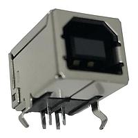 EDAC 690-004-221-023 USB Type B Connectors SINGLE JACK TYPE B GOLD FLASH RT ANGLE