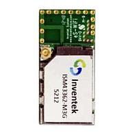 Inventek Systems ISM43362-M3G-L44-E-C3.5.2.5 WiFi Modules 802.11b/g/n serial-to-WiFi module with integrated TCP-IP stack, and integrated antenna. UART Host Interface. Inventek AT Commands (IWIN) firmware and Cypress WICED compatible.