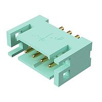 Amphenol Positronic DF07M30/AA Connectors DragonFly Gold Plating 7 Pos16 AWG Copper Alloy Male Straight Angle 2 Row