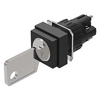 EAO 51-255.025D Keylock Switches BUTTON LENS RND GRN