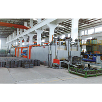 Wondery DWQH2-3 Double-row Push-rod Isothermal Spheroidizing Annealing Furnace (320*2 kW; 40000 kg/h; 31500 mm)
