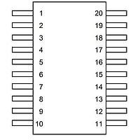 Dialog Semiconductor SLG46824G SPLD - Simple Programmable Logic Devices GPAK Mixed Signal Matrix