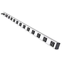 Tripp Lite PS3612RA Power Outlet Strips Foldable Pwr Strip 1Pvot 5-15R 8Out 15'