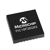Microchip Technology PIC18F26Q83T-I/5N Microcontrollers CAN, 64KB Flash, 8KB RAM, 12b ADC3, UTMR, DAC, Comp, PWM, CCP, CWG, HLT, WWDT,
